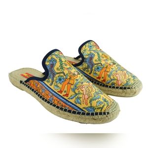 NIB Respoke Hermès scarf espadrilles